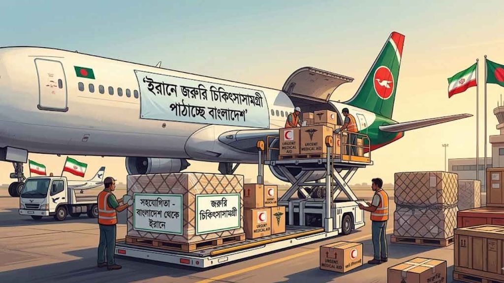 ইরানে জরুরি চিকিৎসাসামগ্রী পাঠাচ্ছে বাংলাদেশ