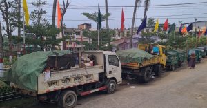 রাঙামাটি শহরজুড়ে ময়লার স্তূপ, চরম দুর্ভোগে নগরবাসী