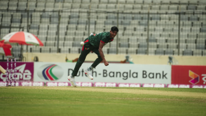 নাহিদ রানার ফাইফারে দুইশর আগেই থামল কিউইরা