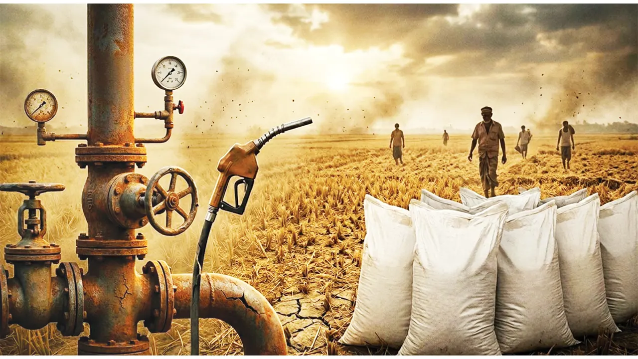 সার-জ্বালানি সরবরাহ বিঘ্নে ধুঁকছে কৃষি