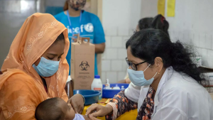 সারাদেশে একযোগে শিশুদের হামের টিকাদান কর্মসূচি শুরু