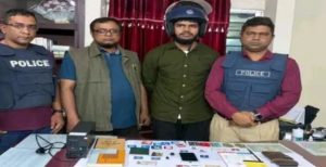 বড়লেখা সীমান্তে ভারতে পালানোর সময় গ্রেপ্তার নিষিদ্ধ জঙ্গি সংগঠনের সদস্য