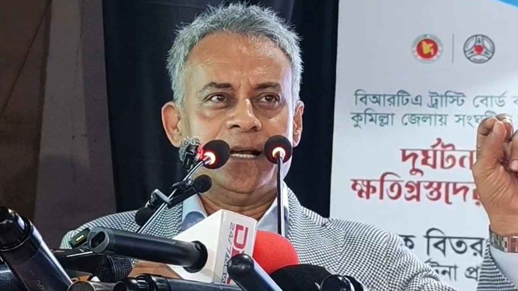 দুর্ঘটনায় নিহতদের পরিবারের কাছে ক্ষমা চাইলেন সেতুমন্ত্রী