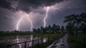 বজ্রপাতে ৩ জেলায় ৪ জনের প্রাণহানি