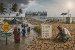 বাংলাদেশের জলবায়ু ঝুঁকি: সংকট ও সম্ভাবনার লড়াই