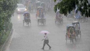সারাদেশেই বজ্র ও ভারী বৃষ্টির পূর্বাভাস