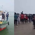 আবারও দৌলতদিয়া ফেরিঘাটে যাত্রীবাহী বাস ডুবি